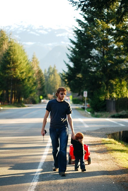 Walking in Squamish BC